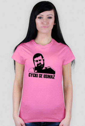 Koszulka damska "Cycki se usmaż"