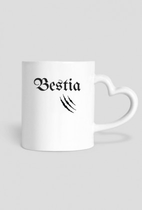 Kubek Walentynki Bestia