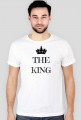 T-shirt Męski Walentynki The King