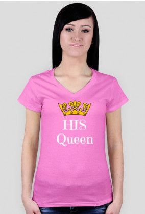 T-shirt His Queen Walentynki Damski