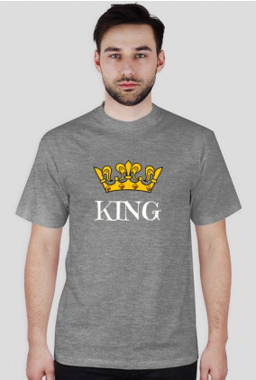 T-shirt King Męski Walentynki