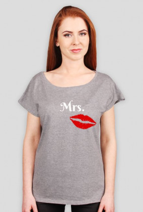 T-shirt Damski Walentynki Mrs 1