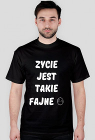 Koszulka Meska Zycie
