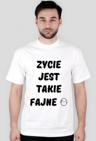 Koszulka Meska Zycie