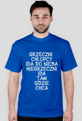 Koszulka Meska Grzeczni
