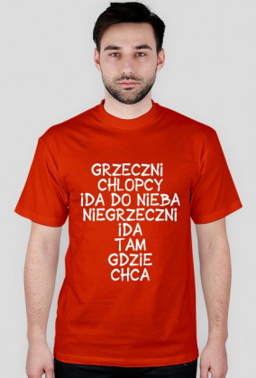 Koszulka Meska Grzeczni