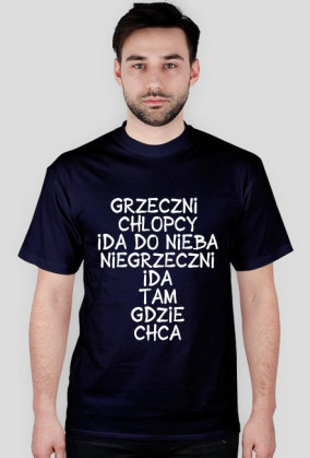 Koszulka Meska Grzeczni