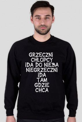 Bluza Meska Grzeczni