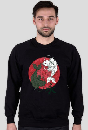 bluza z unikalnym nadrukiem