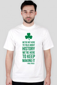 Koszulka z cytatem Paul Pierce biała