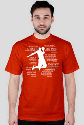 Koszulka Cytaty koszykarskie