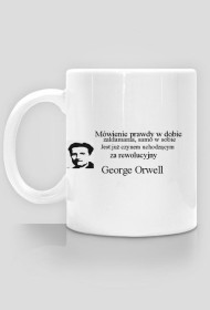 Orwell o prawdzie - Kubek z Orwellem