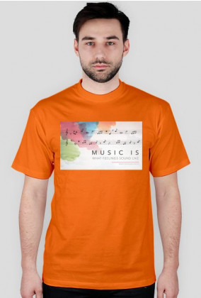 Koszulka Męska - music is