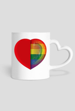CreativeWear Everyone Needs Love Kubek Serce