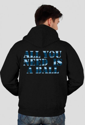 all you need is a ball hoodie black