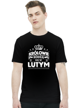 T-shirt krolowie rodza sie w lutym