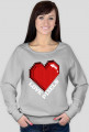 Bluza Damska - Love Pixels