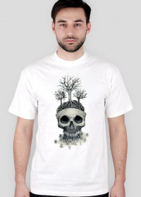 Skull Tree Man White