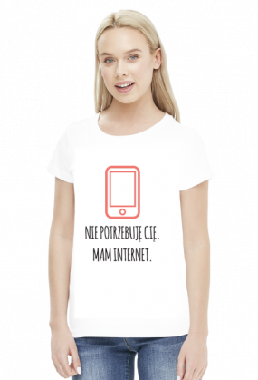 Nie potrzebuję cię. Mam internet.