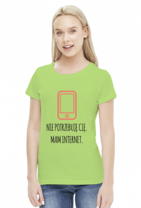 Nie potrzebuję cię. Mam internet.