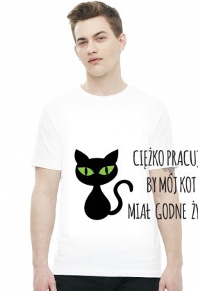 Ciężko pracuję, by mój kot miał godne życie