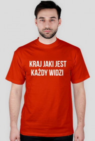 polska - męski t-shirt