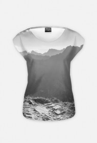 Koszulka damska Tatry b&w 2