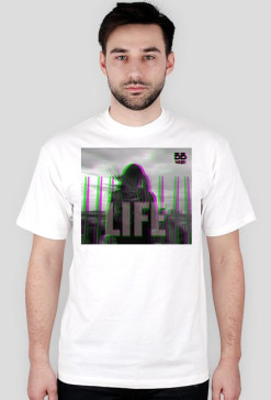 LIFE - męska koszulka (różne kolory)