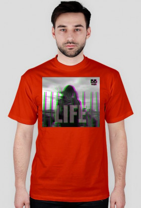 LIFE - męska koszulka (różne kolory)