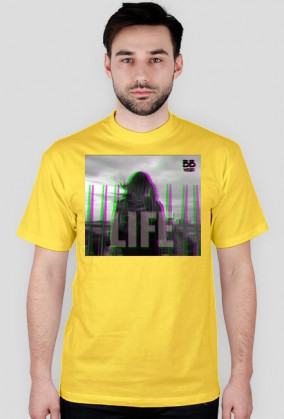 LIFE - męska koszulka (różne kolory)