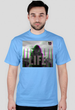LIFE - męska koszulka (różne kolory)