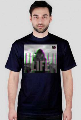 LIFE - męska koszulka (różne kolory)