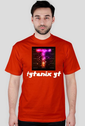 koszula z napisem tytanix yt+zdjęcie kanału
