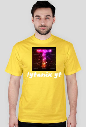 koszula z napisem tytanix yt+zdjęcie kanału