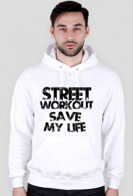 STREET WORKOUT-Bluza z kapturem