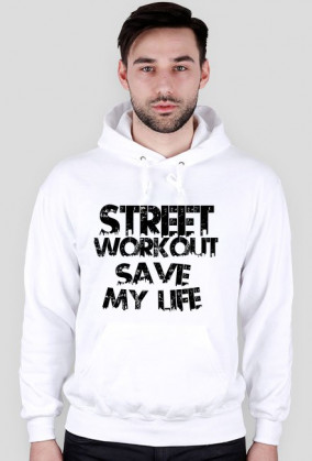 STREET WORKOUT-Bluza z kapturem