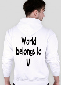 Bluza Impossible | World belongs to U