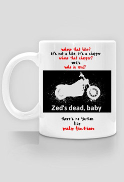 Kubek "Zed's dead"