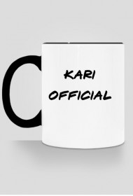 Kubek z napisem-KARI OFFICIAL