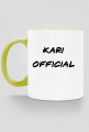 Kubek z napisem-KARI OFFICIAL
