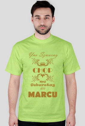 Geburstag Marzec Chop