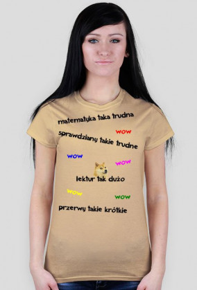 Koszulka Pieseł Szkoła