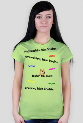 Koszulka Pieseł Szkoła