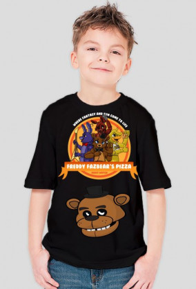 KOSZULKA FREDDY FAZBEAR'S PIZZA NIGHT WATCH