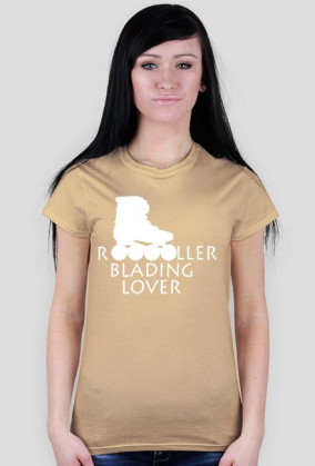 Rollerblading Lover - Koszulka Damska