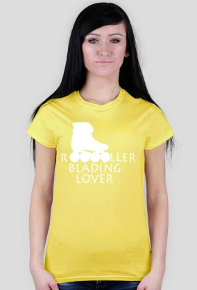 Rollerblading Lover - Koszulka Damska