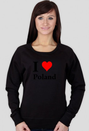 Bluza damska ''I Love Poland''
