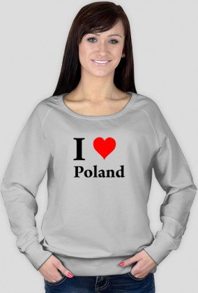 Bluza damska ''I Love Poland''