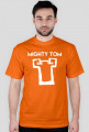 Koszulka męska - Mighty Tom logo białe
