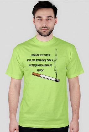 Ironia - męska koszulka (różne kolory)